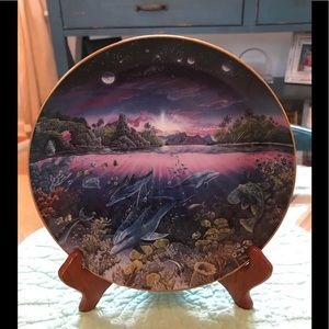 Danbury Mint Underwater Paradise Ltd. Ed. Plate